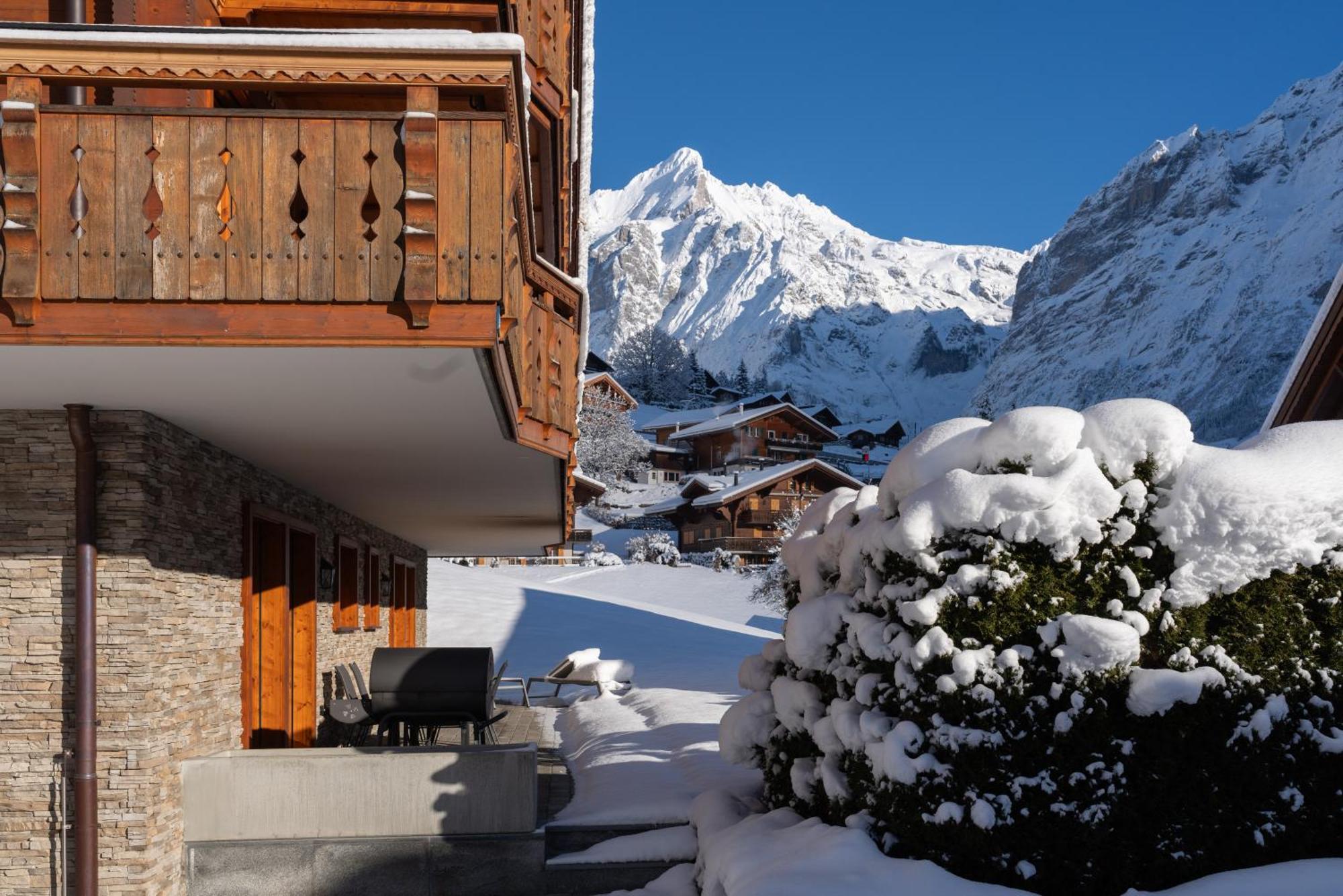 Chalet Alia And Apartments-Grindelwald By Swiss Hotel Apartments Exterior foto